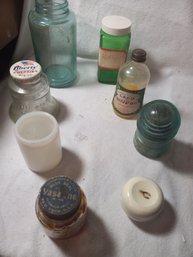 Mid Cent, Colored Bottle Lot