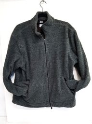 Men's Gap Sherpa/Fleece Full-Zip Jacket Size Large