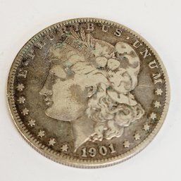 1901-S Morgan Silver Dollar (better Year Ant Mint Mark)