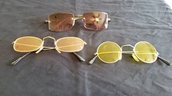 Assorted Wire Rim Sunglasses