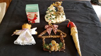 Collection Of Christmas Ornaments