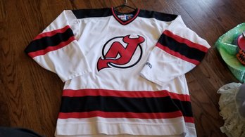 White New Jersey Devils Sports Hockey Jersey