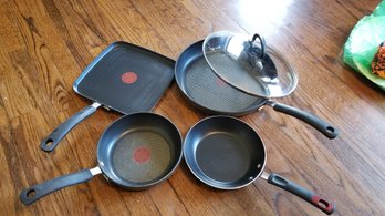 Collection Of Frying Pans