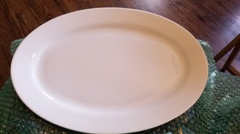 White Serving Platter