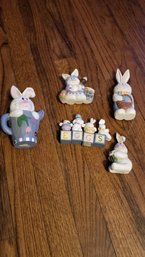 Assorted Easter Bunny Decor