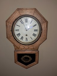 Vintage Waterbury Regulator Clock