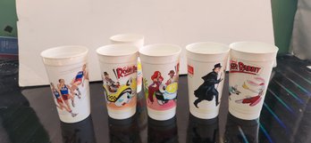 Collection Of Vintage 1988 McDonald's Cups