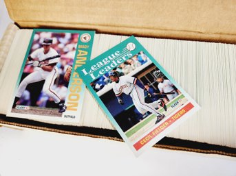 1992 Fleer  Baseball Cards Complete Factory Set 720 Cards Open Box