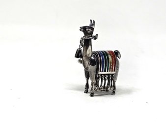 Sterling Silver Llama