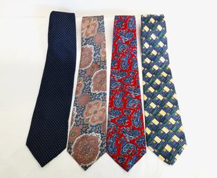 Men's Silk Charleston &  3 Custom Italian Handmade Silk Ties  #3