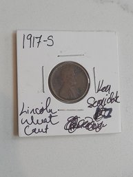 1917 S Lincoln Wheat Cent 248