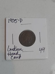 1905 P Indian Head Cent 288