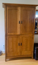 Stickley Mission Collection TV/Media Armoire-Oak
