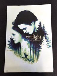Twilight Original 10 Year Anniversary Re-release Movie Poster