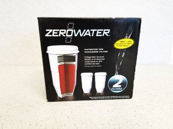 ZeroWater 5-Stage Water Filter Replacement - 2 Pack Factory Sealed