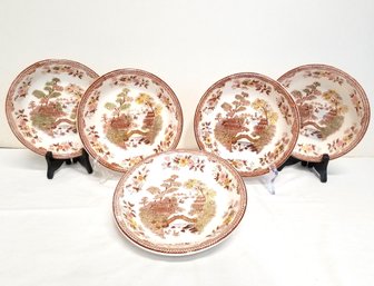 Vintage Brown & Richie 8' Oriental Gardens Soup & Salad Bowls - 5 Pieces