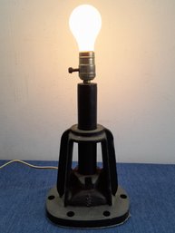 Heavy Iron Table Lamp