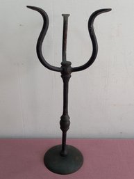 Iron Candle Holder