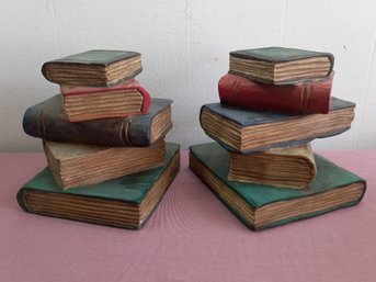 Stacked Books Bookends Made In Thailand