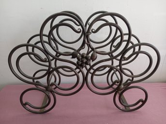 Heavy Iron Wine Rack