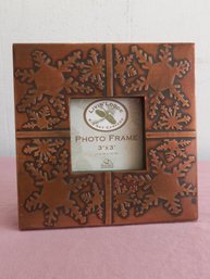 Livin Lodge Big Sky Carvers Copper Snowflake Photo Frame