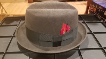 Dobbs Gray - Black Banded Hat