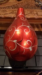 Red Decorative Vase