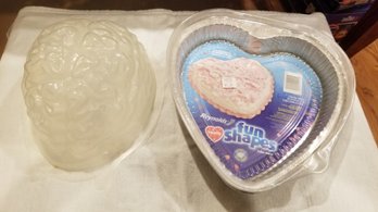 Baking Tins And Jello Brain Mold