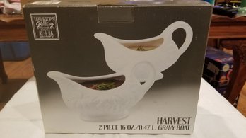 Harvest Gravy Boats (Set Of 2)