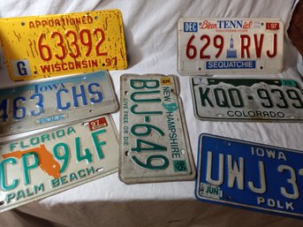 License Plate Lot