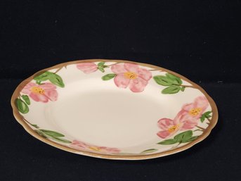 Vintage 1995 Franciscan Earthenware Desert Rose 11' Round Chop Plate Platter
