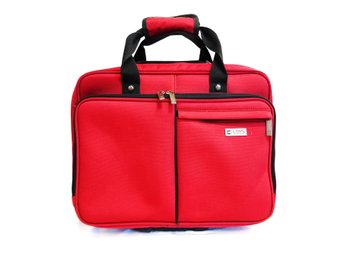 Chaps Nylon Rolling Briefcase & Laptop Bag