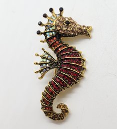Awesome Seahorse Brooch