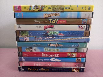 Mixed Disney/pixar DVD Lot