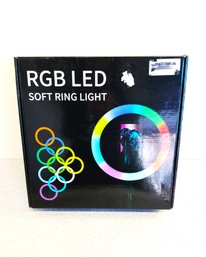 NEW 10' RGB Selfie Ring Light  #mXRGB10-01 By Maxtill