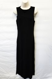Women's Moda Interntional Black Sleeveless Sheath Dress Size Medium