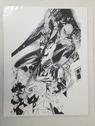 Wolverine Vs. Spiderman Comic Art Print By Lee Bermejo