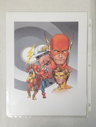 The Flash 2008 Comic Art Print