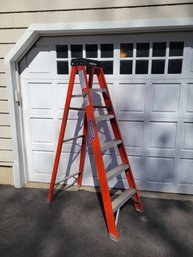 Werner Step Ladder.  Type 1A Extra Heavy Duty Professional.  In Great Condition.  - - - - - - Loc: Garage Wall