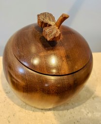 Wooden Apple Ice Bucket