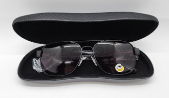 Eyebobs Matte Black/Black Gradient Sunglass Readers In Black Branded Case