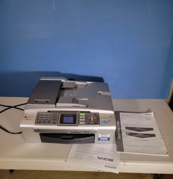 Brother Multi Function Printer / Fax / Scanner. Model MFC-465CN. Tested And Powers On. - - -- - - Loc:AG