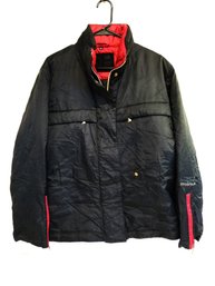 Sportalm Kitzbuhel Black/red Winter Ski Jacket Made In Austria Size 40