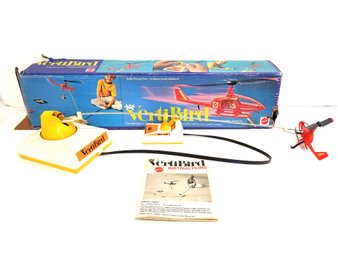 RARE Vintage 1970s VertiBird Toy Helicopter By Mattel