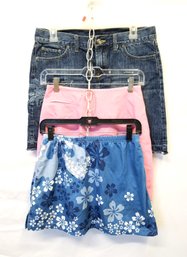 Set Of Three Women's Mini Skirts By Boston Proper, Variazioni & Tail Size Small