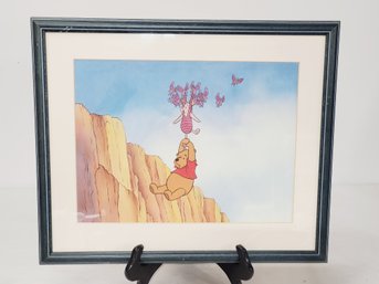 Vintage 1994 Professional Framed Print Winnie The Pooh & Piglet's Grand Adventure
