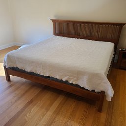 Mission Stylestickley Queen Size Bedframe. Matress Not Included