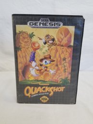 Sega Genesis, 1991 Video Game QuackShot Starring Donald Duck