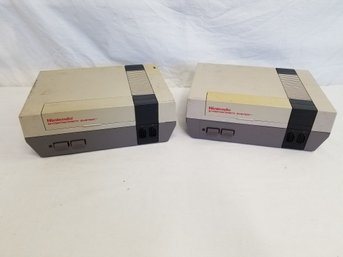 Vintage Nintendo NES Consoles No Cords #2