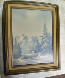 R. Scott Framed Painting